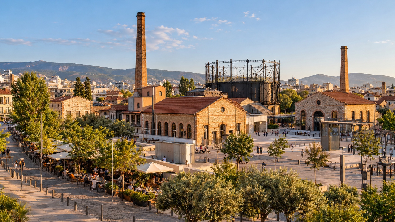 Athens city setting illustrating a property search in Greece